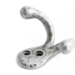 Antique Double Robe Hook | Pewter