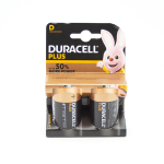 Duracell Plus D batteries