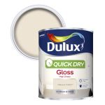 Dulux Quick Dry Gloss Paint Natural Calico 750ml