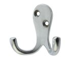 Double Robe Hook | 53MM Satin Chrome