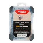 Timco Mixed Tray Plasterboard Fixings 102 Pieces