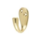 Single Robe Hook | 44MM Polished Brass