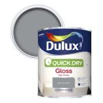 Dulux Quick Dry Gloss Natural Slate 750ml
