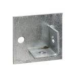 Base Plate 2 LUG 40mm Single Channel HDG