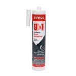 Timco 9 in 1 Instant Grab Adhesive White 290ml
