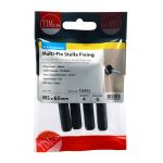 Multi Fix Stella Plasterboard Fixings | Timco | M5 X 65 | Pack Of 4