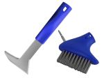 Faithfull | Auto-lock Patio Steel Brush & Weeder