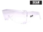 Scan Visitor Safety Glasses Clear