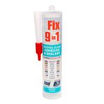Timco 9 in 1 Adhesive & Sealant Crystal Clear 290ml