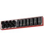 TengTools Impact Socket Set 3/4in Drive 15pcs