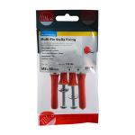 Multi Fix Stella Plasterboard Fixings | Timco | M5 X 80 | Pack Of 4