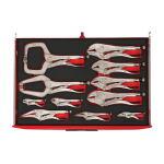 TengTools Plier Set Power Grip 11 Pieces