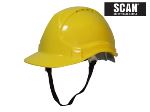 Scan Yellow Deluxe Safety Helmet