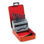 Timco | Roll Forged Jobber Drills Set - HSS | 19 Piece