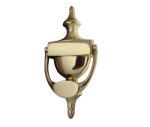 Urn Door Knocker| Polished Brass