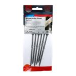 Timco | Timber Screw | Hex | Stainless Steel | TIMpac