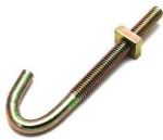Roofing Hook Bolt & Nut M8 Zinc Plated