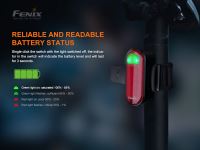 Fenix BC05R V2.0 Rechargeable Rear Bike Light
