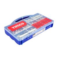 Timco | Twin Threaded Countersunk Woodscrew Case | 1140Pcs | WOODTRAY