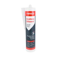 Timco Acetoxy Silicone 300ml