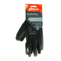 Timco Durable Grip Gloves PU Coated Polyester