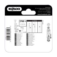 Hozelock | Straight Connector 13mm (Pack of 5)