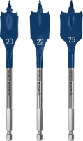 Bosch | EXPERT Self Cut Speed Spade Drill Bit Set 20/22/25 mm 3-pc