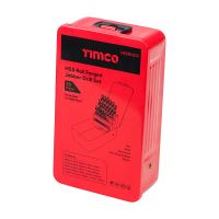 Timco | Roll Forged Jobber Drills Set - HSS | 25 Piece