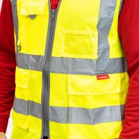 Timco Hi-Visibility Executive Vest Yellow