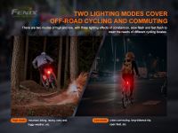 Fenix BC05R V2.0 Rechargeable Rear Bike Light