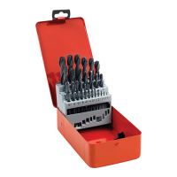 Timco | Roll Forged Jobber Drills Set - HSS | 25 Piece