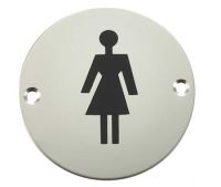 Stainless Steel Female Symbol