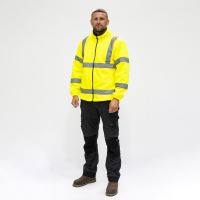 Timco Hi-Visibility Fleece Jacket Yellow