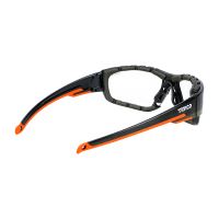 Timco | Sports Style Safety Glasses - With Foam Dust Guard - Clear