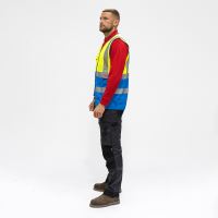 Timco | Hi-Visibility Executive Vest - Yellow & Blue