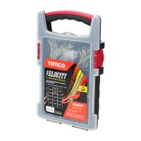 Timco Velocity Premium Multi-Use Screws PZ Double Countersunk Yellow Pack