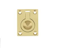 Flush Ring | Polished Brass