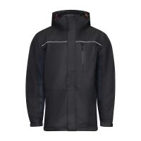 Timco Waterproof Lined Rain Jacket Black