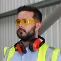 Timco | Comfort Safety Glasses - Amber