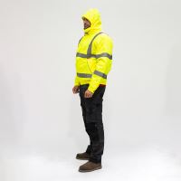 Timco Hi-Visibility Bomber Jacket Yellow
