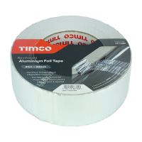 Reinforced Aluminium Foil Tape 45m x 50mm Timco