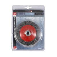 Angle Grinder Bevel Brush - Crimped Steel Wire | Timco | 115mm