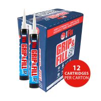 Timco Grip & Fill Solvent Free White 350ml
