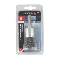Drill End Brush Crimped Steel Wire Timco 25mm