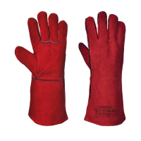 Portwest | Welders Gauntlets | Red