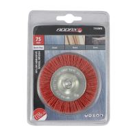 Drill Wheel Brush Nylon Timco