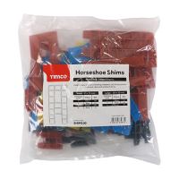 Assorted Horseshoe Shims Bag of 100