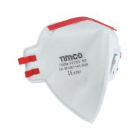 Timco FFP3 Fold Flat Masks with Valve 3 Piece