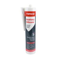 Timco Acetoxy Silicone 300ml
