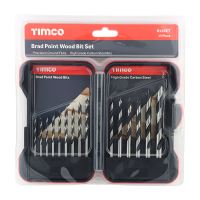 Timco Brad Point Wood Bit Set